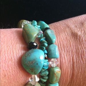 Silpada .925 Sterling Silver & Turquoise Bracelets